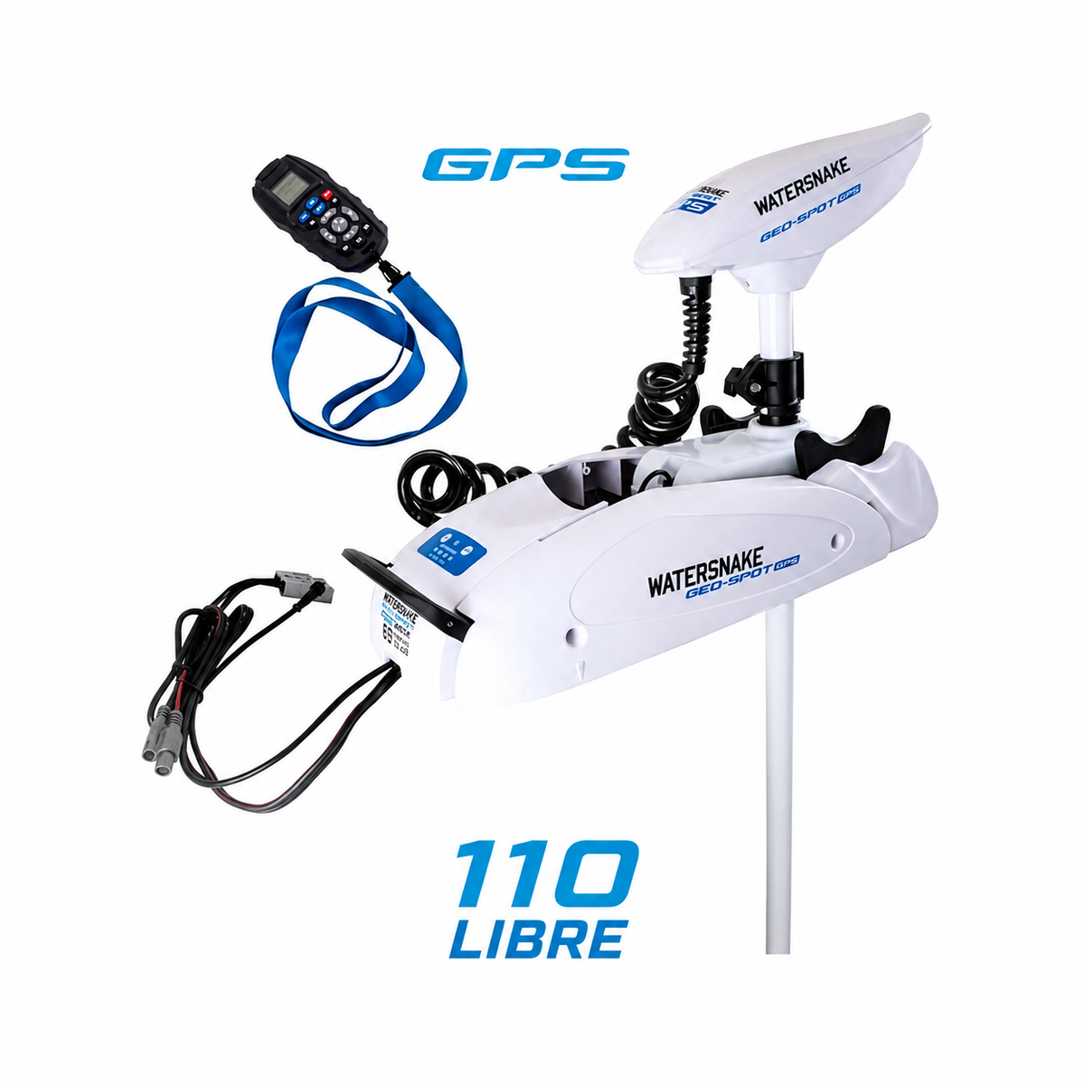 Motore Watersnake GEO-SPOT GPS SW 110/87" 36V