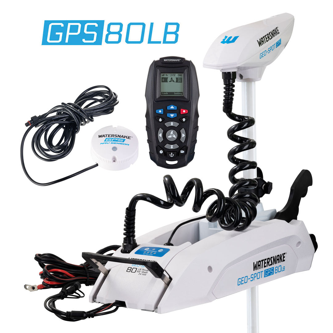 Motore WaterSnake GEO-SPOT GPS SW 80/78" 24V 198cm